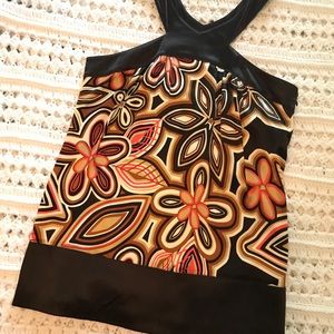 Gorgeous silk halter top!  In excellent condition